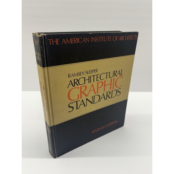 Architectural Graphic Standards  7th Edition by Ramsey and Sleeper HC 1981 - Picture 1 of 16